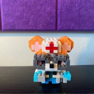 Block Building Mouse Doctor Toy